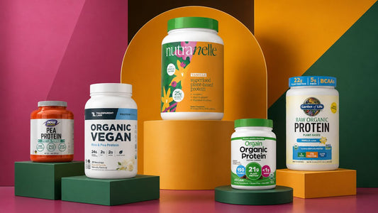 line up of best protein powders without artificial sweetners