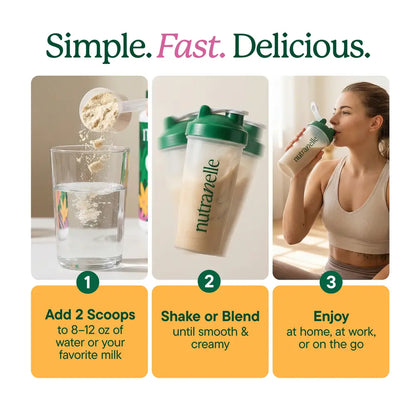 Plant-Based Protein Powder -  Vanilla