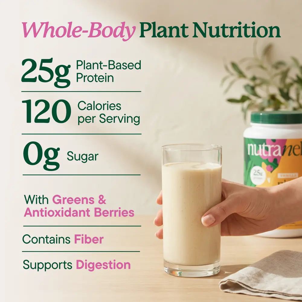 Plant-Based Protein Powder -  Vanilla