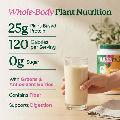 Plant-Based Protein Powder -  Vanilla