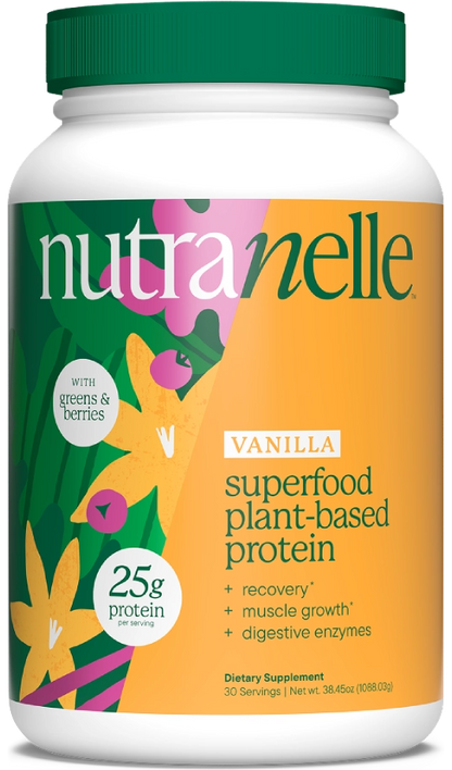 Plant-Based Protein Powder -  Vanilla